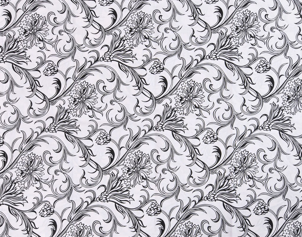 ZUZANA fehér pamut ágyneműhuzat Ágyneműhuzat mérete: 70 x 90 cm | 140 x 200 cm