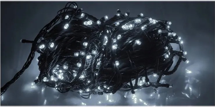 Karácsonyfa fényfüzér 100 Led, fehér