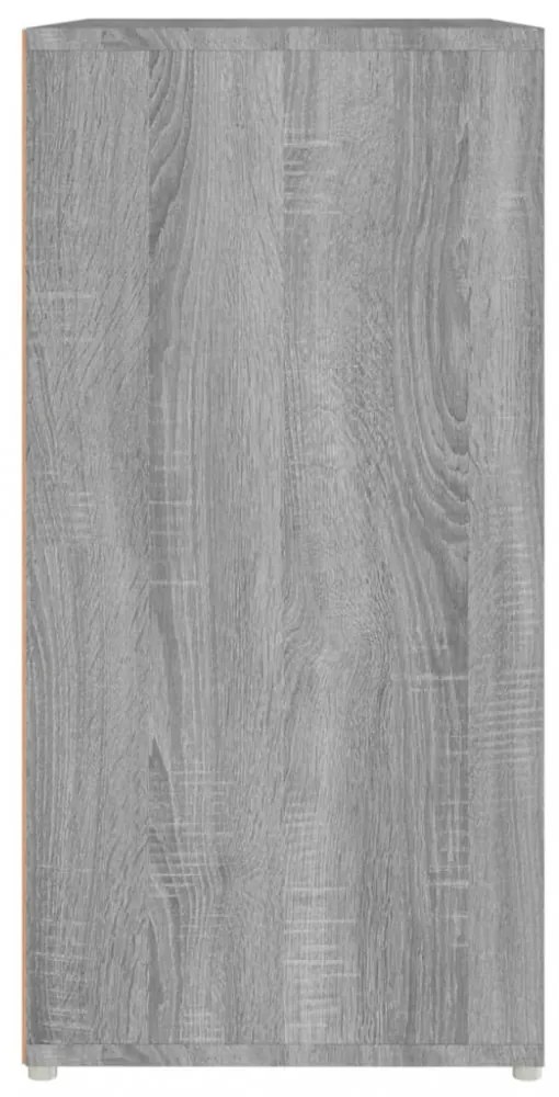 vidaXL szürke sonoma színű szerelt fa cipősszekrény 60 x 35 x 70 cm