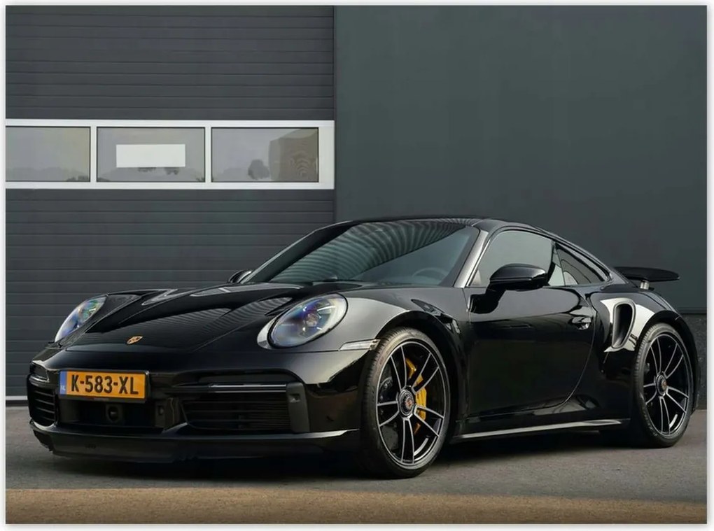 Poszterek 135x100 Fekete Porsche Autó