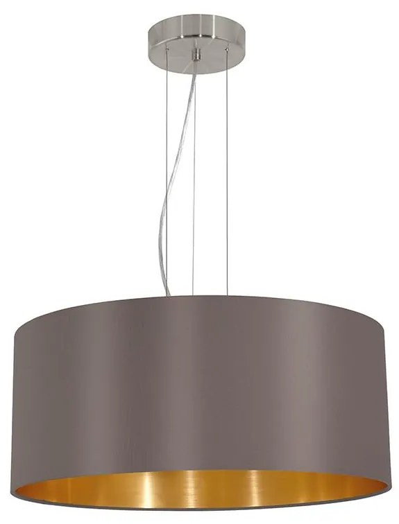 Eglo 31608 - Csillár kötélen MASERLO 3xE27/60W/230V