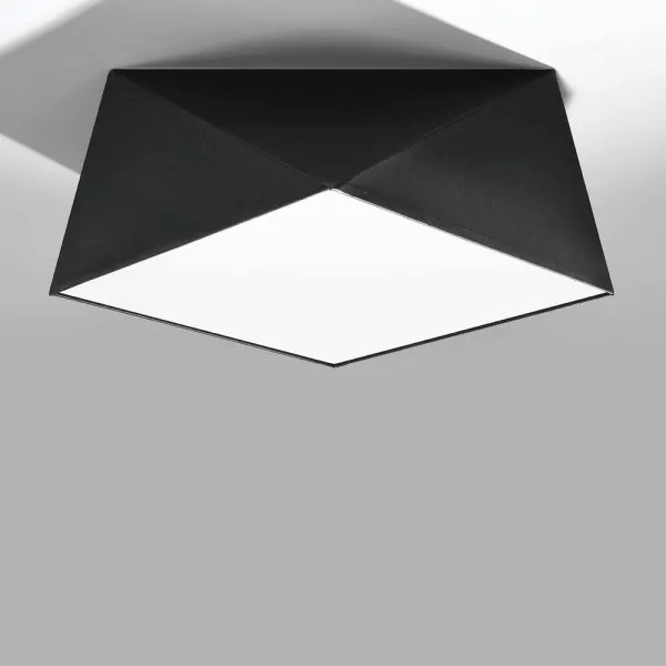 Mennyezeti lámpa HEXA 2xE27/60W/230V fekete