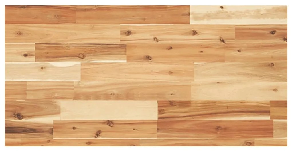 olajbevonatú tömör akácfa függőpolc 100 x 40 x 4 cm