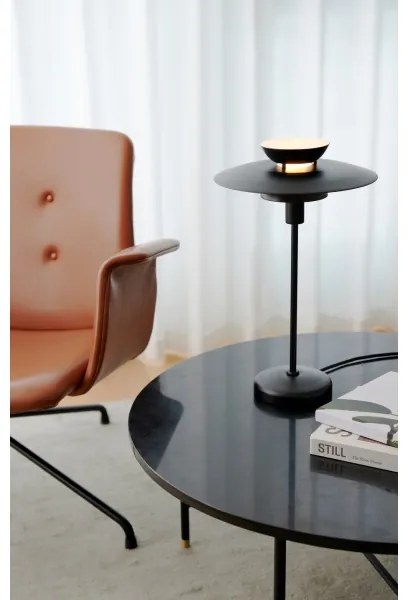 Nordlux - Asztali lámpa CARMEN 1xE14/25W/230V fekete