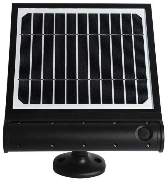 LED napelemes fali lámpa szenzorral LED/8W/3,7V IP65 4000K 4000 mAh