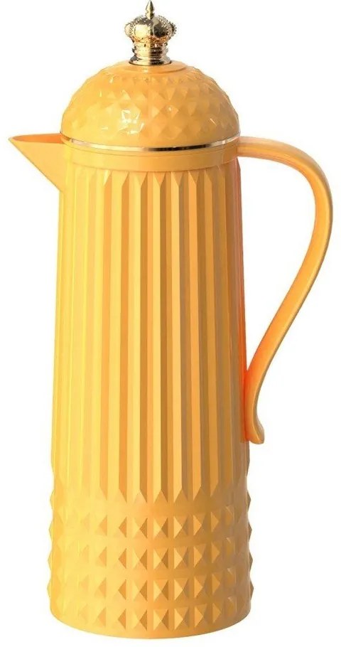 Sárga termosz 920 ml Crown – PT LIVING