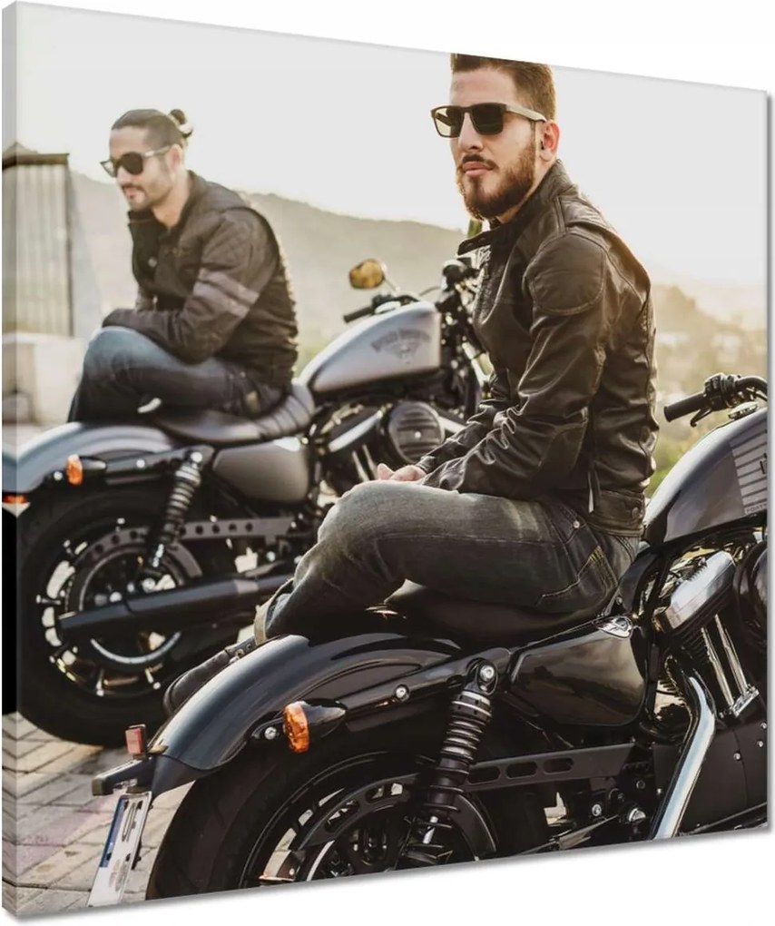 Vászonkép 50x50 Harley Davidson Motorkerékpár