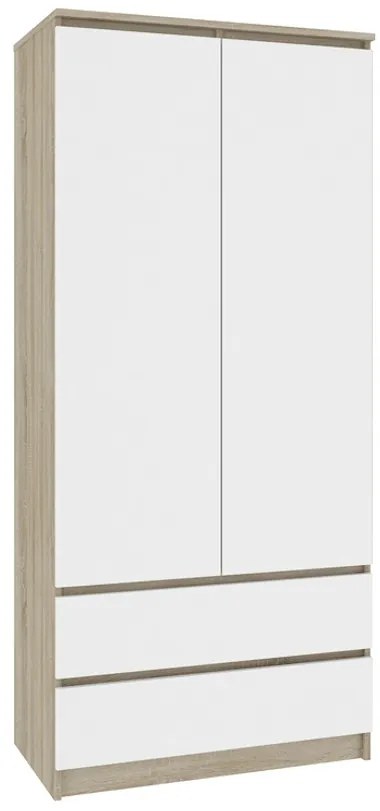 ARIVA S90 szekrény, 90x180x51, fehér + kiegészítés
