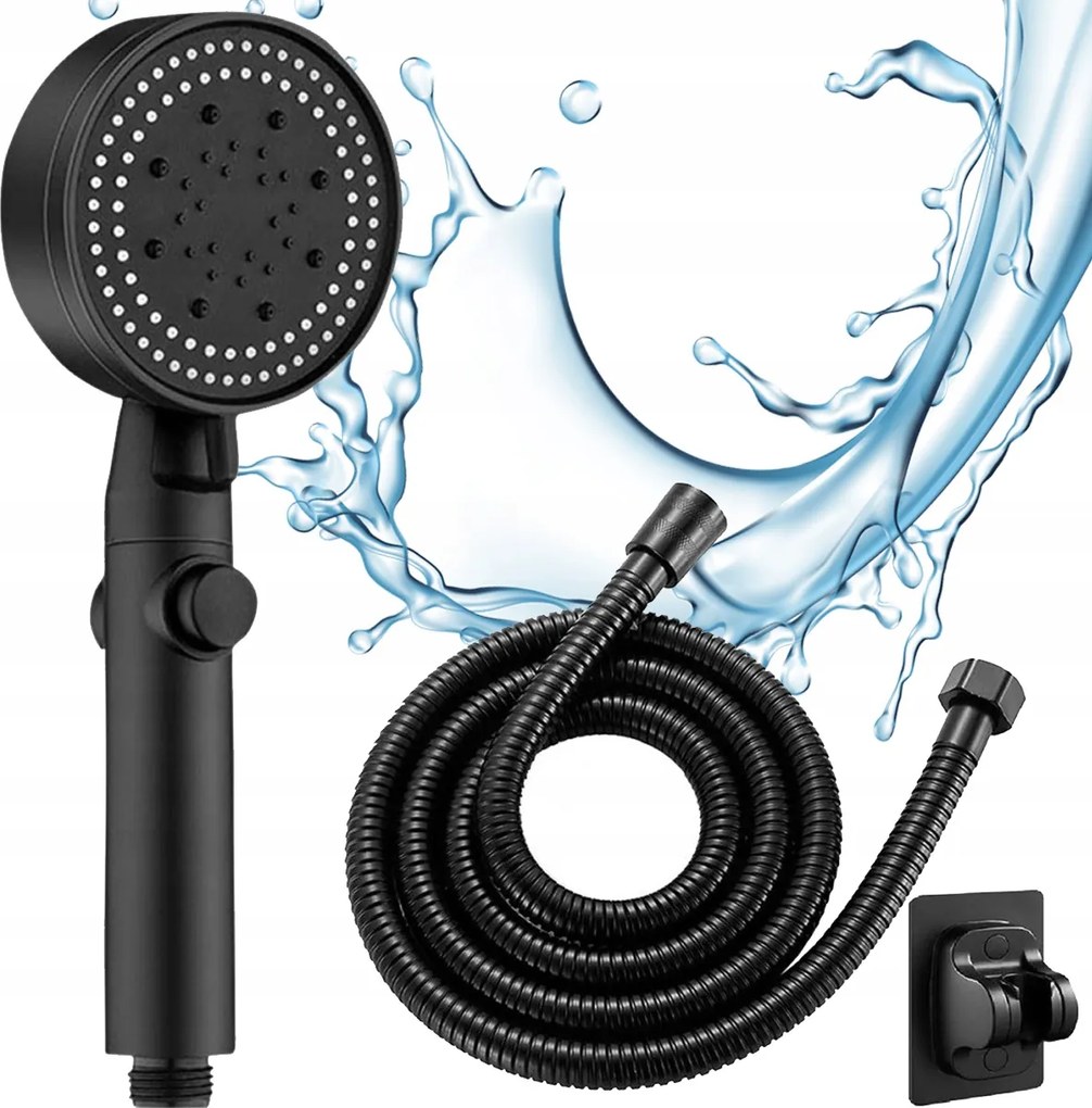 Falra Szerelhető Zuhanyszett Zuhanyfej Zuhanytömlő Kád Zuhanyhoz