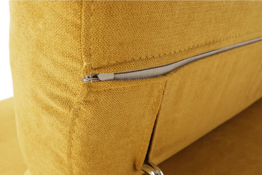 Sarokülőgarnitúra, mustár, jobbos, FABIA