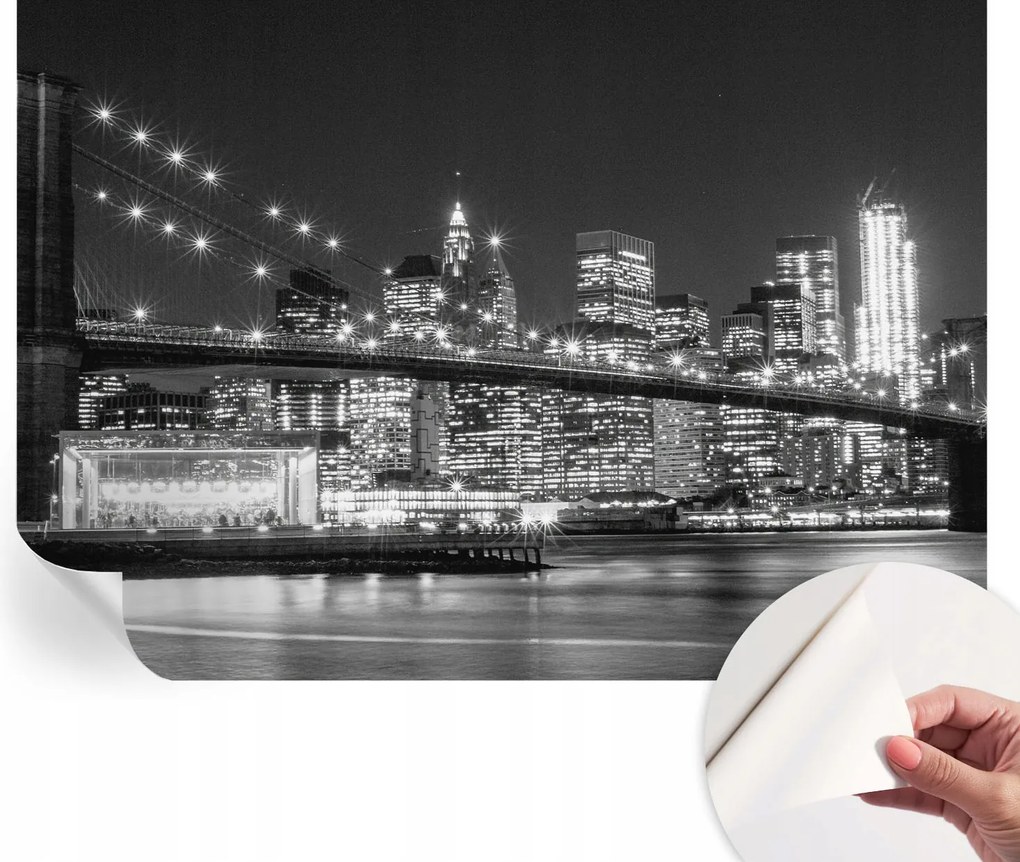 Fotótapéta Fali tapéta Hálószobába és Nappaliba Éjszakai panoráma 208x146 cm