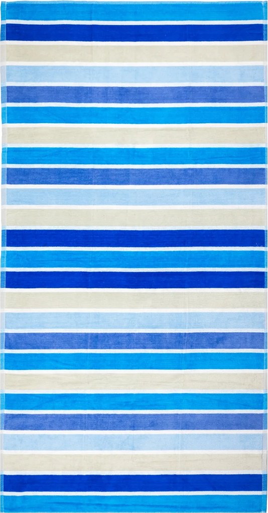 MIRAGE Strandtörölköző kék 165x90cm
