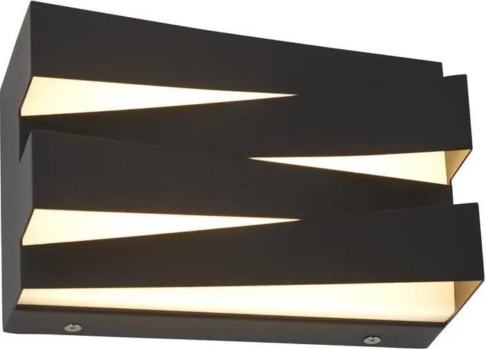 Searchlight 86410BK - LED fali lámpa SECTION LED/18W/230V fekete