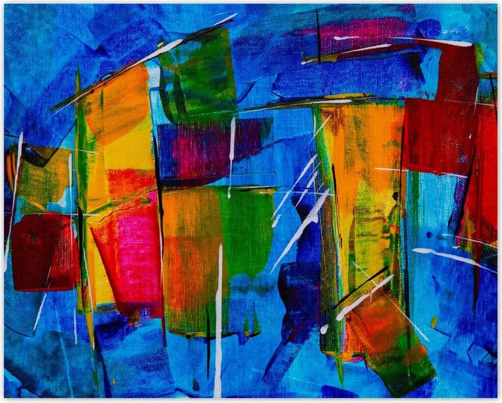 Poszterek 50x40 Absztrakt Sárkány