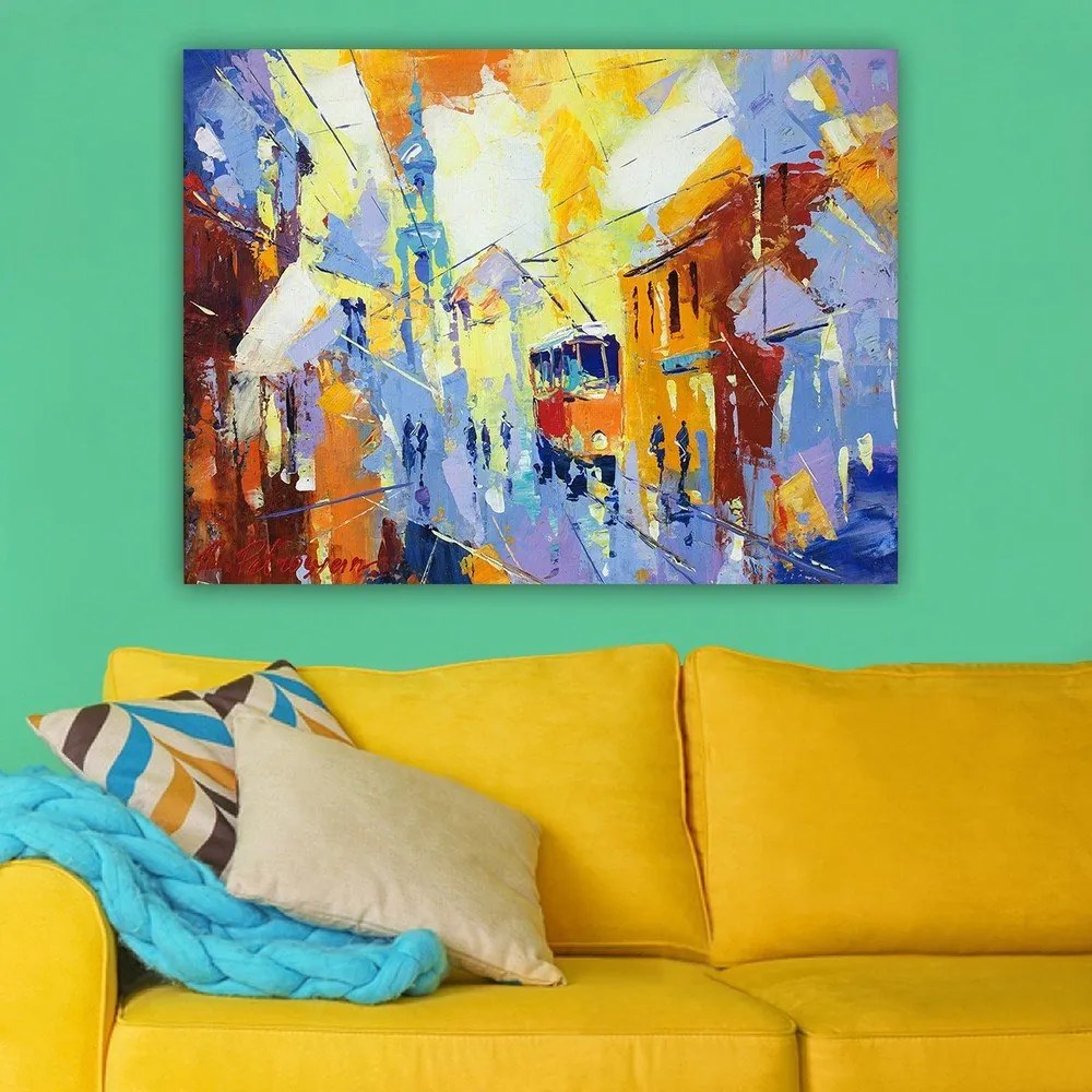 Kép 100x70 cm Town – Wallity