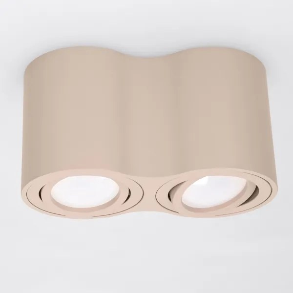 BRILAGI - Spotlámpa MIA DOUBLE 2xGU10/30W/230V bézs