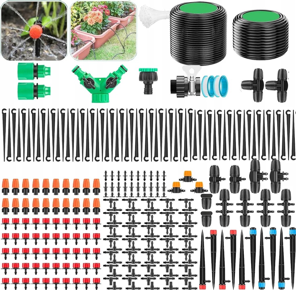 Kerti öntöző szett Automata kerti öntözőrendszer 315el