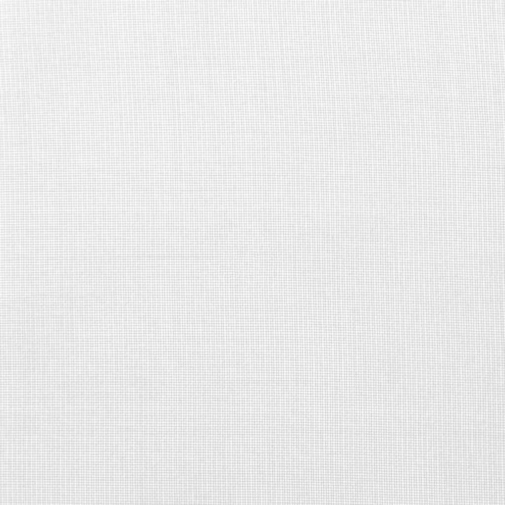 2 db fehér fátyolfüggönyök hurokkal 140x175 cm