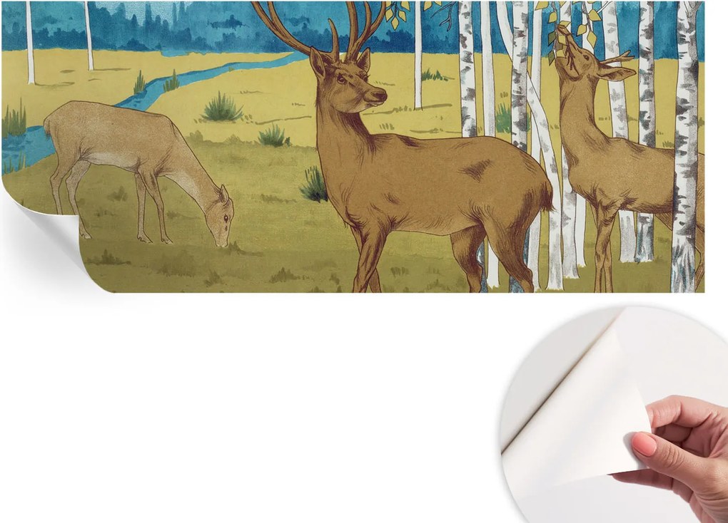 Fotótapéta Fali tapéta Hálószobába és Nappaliba Erdei harmónia 250x104 cm