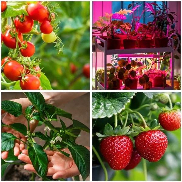 Brilagi-LED Dimmelhető állólámpa növények termesztésére VITABLOOM 4xLED/7,5W/230V