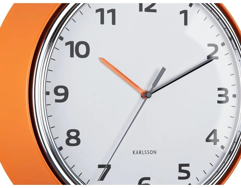 Falióra ø 34 cm Modern Retro – Karlsson