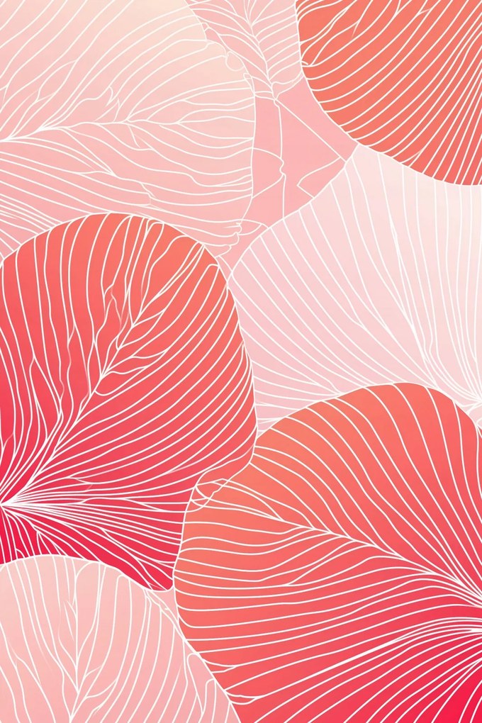 Poszter 30x45cm Korall kert