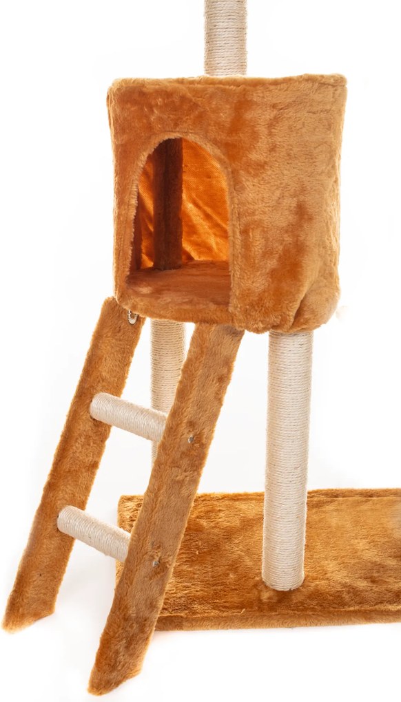 Kaparófa macskáknak Hawaj 138 cm | vörös