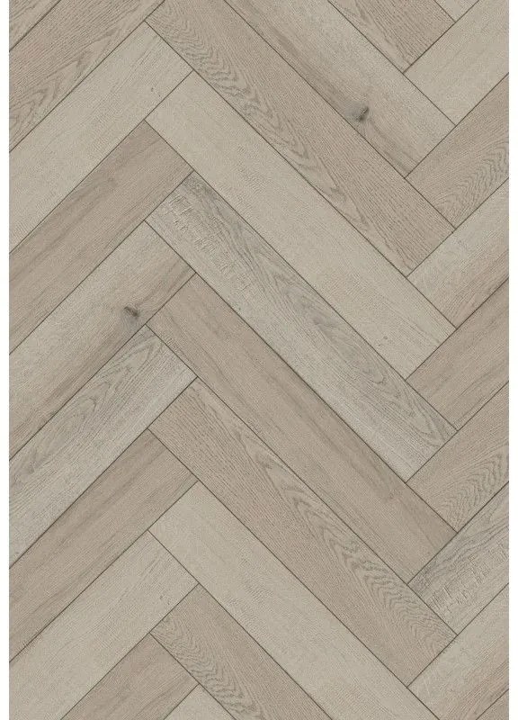 Mexen Wind Cave vinylpadló minta halszálka SPC 6,5 mm, IXPE alátét 1,5 mm, 4 V-fuga, Tölgy - F1183-S