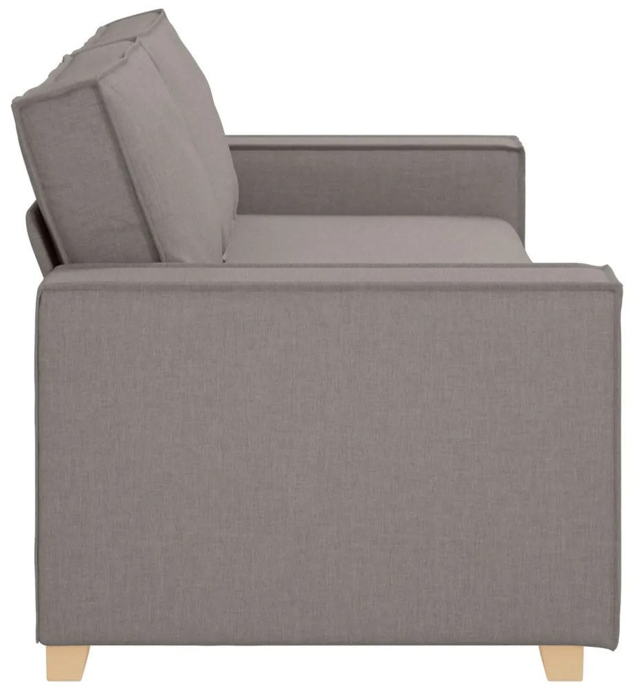 3 Személyes Kanapé Taupe 180 cm-es Szövet