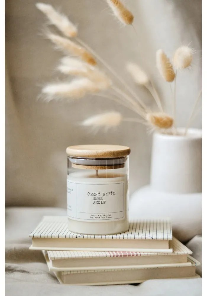 Illatos szójaviasz gyertya égési idő 40 ó #79 Black Currant – Perfumed Prague