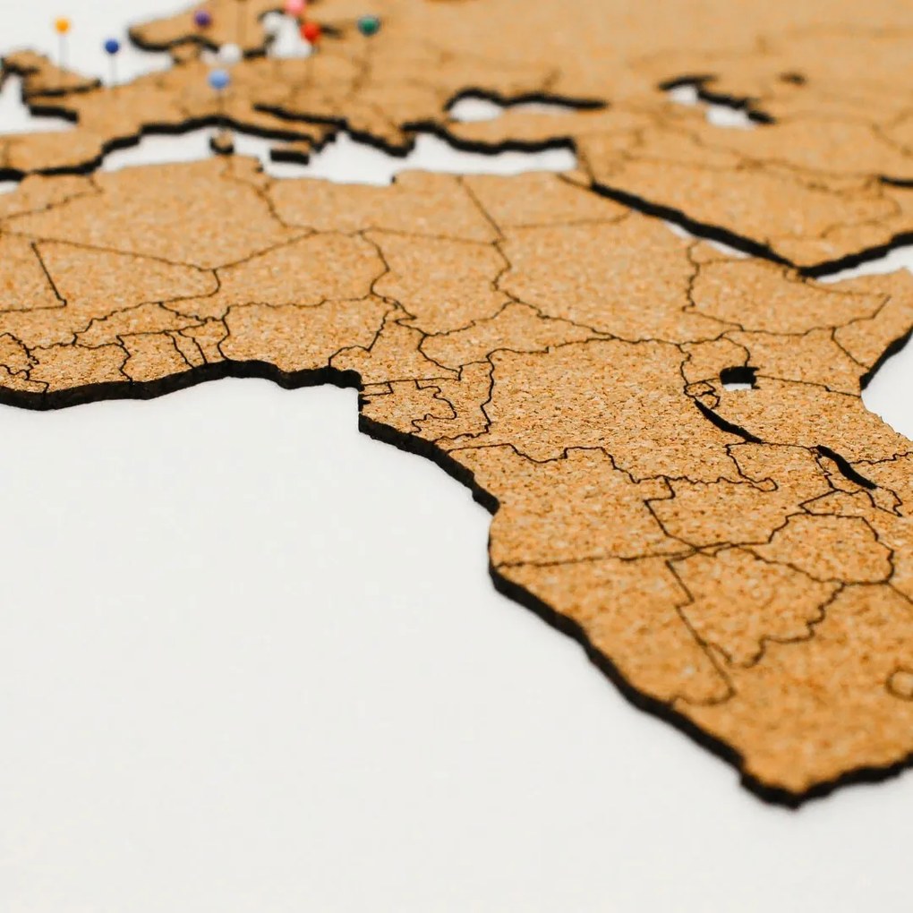 DUBLEZ | Parafa világtérkép falikép