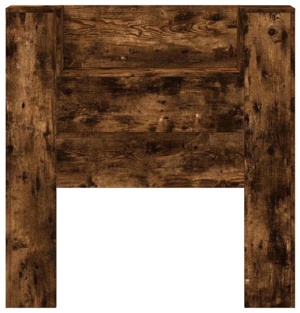 Fejtámla polcokkal Füstölt tölgy 100 x 16,5 x 103,5 cm Faanyag