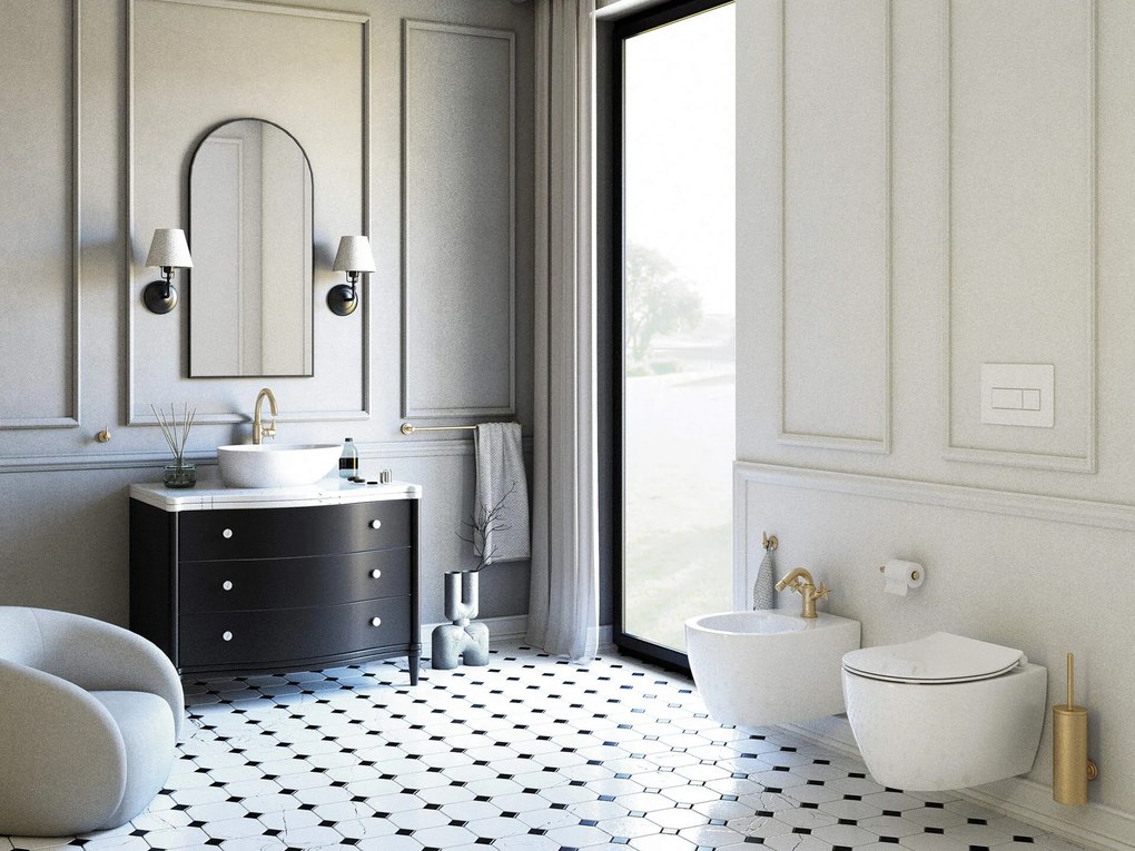 Deante Temisto, 1 törülközőkampó, sárgaréz, DEA-ADT_M111