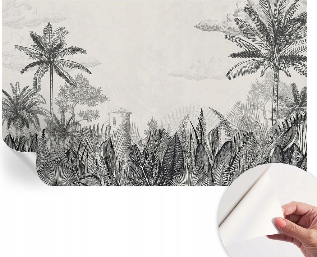 Öntapadós fali fotótapéta Hálószobába Trópusi táj 416x254