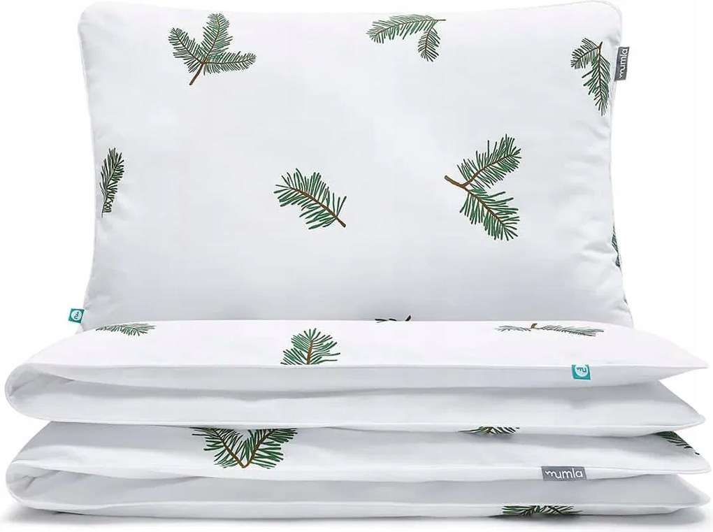 Erdő lucfenyő ágyneműhuzat 140x200 cm 1x 80x70 cm Mumla