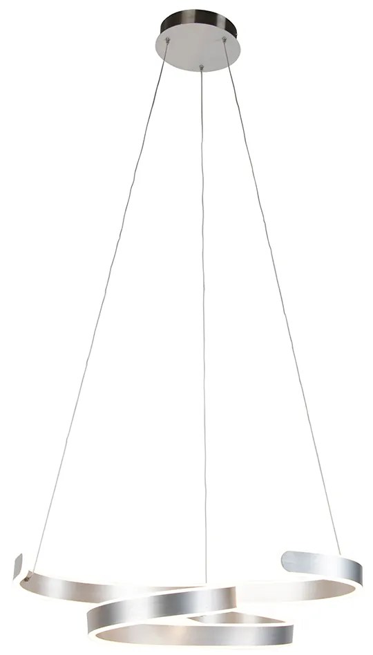 Design lógólámpa acélból, beépített LED-del, 3 fokozatban dimmelhető - Frank