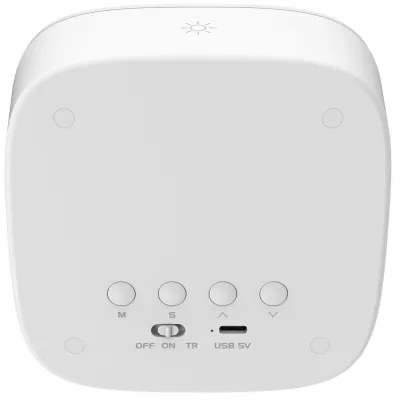 LED állítható éjjeli lámpa ébresztővel BUNNY LED/1,2W/5V 3000K