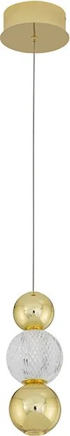 Függeszték Arany BRILLE NOVA LUCE 9511030