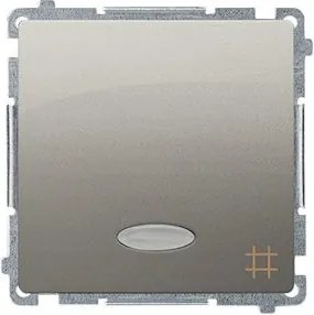 Keresztkapcsoló háttérvilágítással BMW7L.01/29 Simon Basic szatén