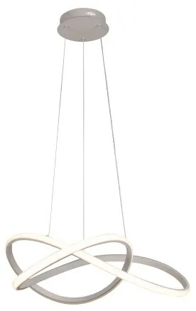 Fényerőszabályozható LED csillár kábeles függesztéssel LED/85W/230V 3000-6500K + távirányító