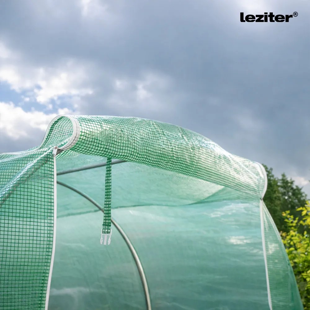 Fóliasátor 200x200x300 cm erősített vázzal+fólia