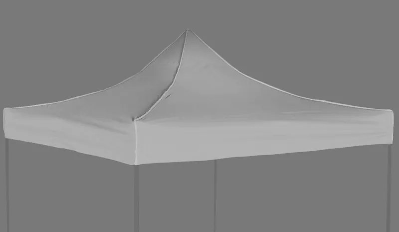 Tetőponyva 3x3m, Szürke / antracit