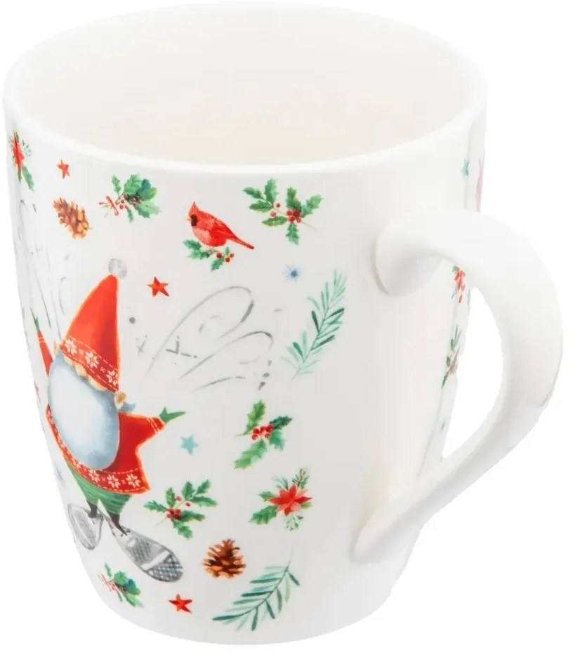 Altom Winter Gnomes B porcelán bögre 400 ml
