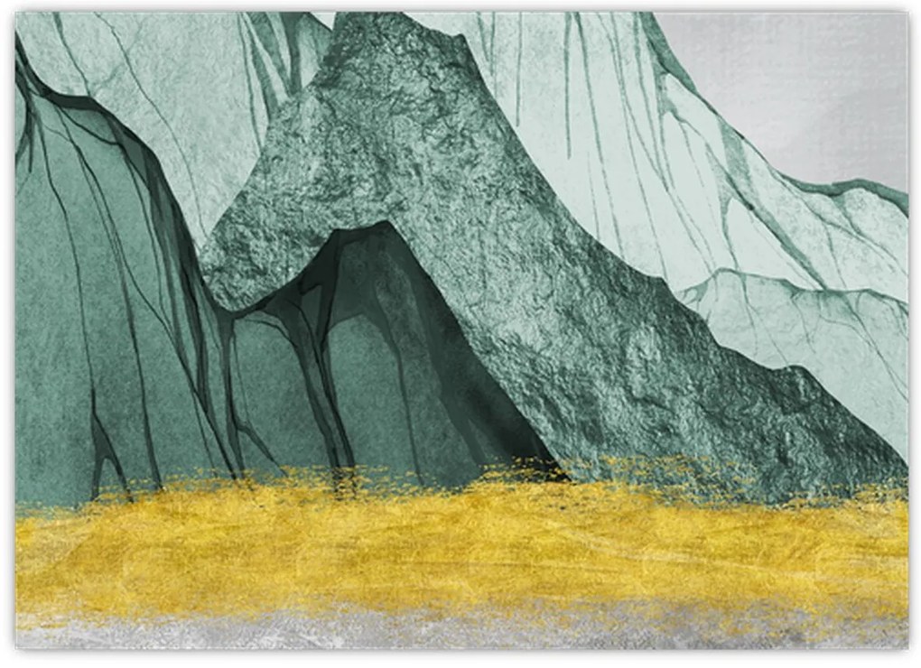 Kép - Smaragdhegység N⁰2 (70x50 cm)