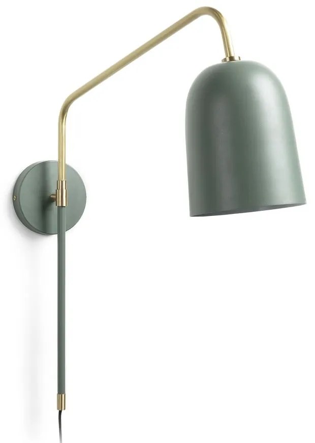 Zöld fali lámpa ø 15 cm Audrie – Kave Home