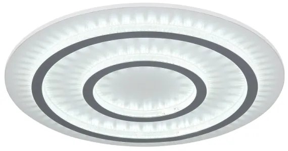 Globo 48042-60W - JAYDEN LED dimmelhető mennyezeti lámpa 60W/230V Ø55 cm fehér + távirányító