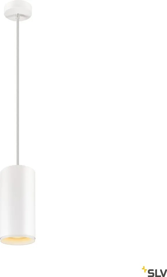 SLV 1005788 NUMINOS DALI XL Hengeres Függesztett Lámpa Fehér, Fekete LED IP20