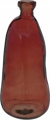 Dame J üveg váza 51cm borostyánsárga