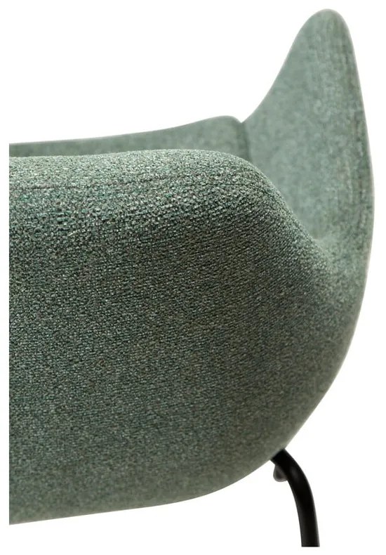 Világoszöld buklé fotel Zimmer – DAN-FORM Denmark