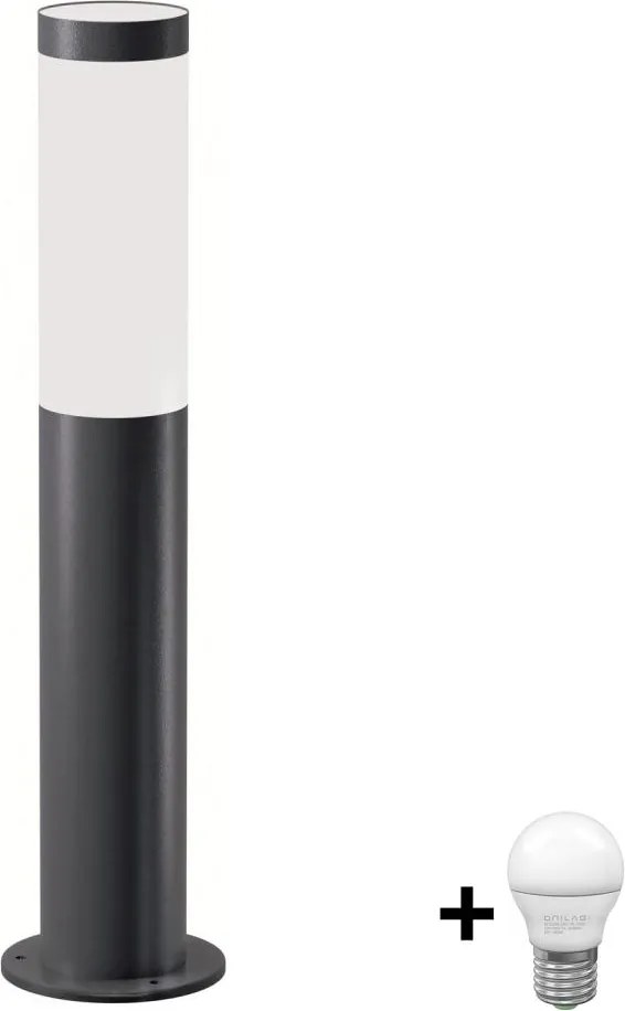 Brilagi - ELIA LED kültéri lámpa, 1x E27/7W, 230V, 4000K, IP44, 50 cm, antracit